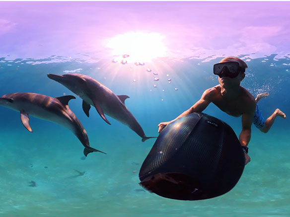 Sea-NXT Elite underwater scooter made in France 100% carbon dual